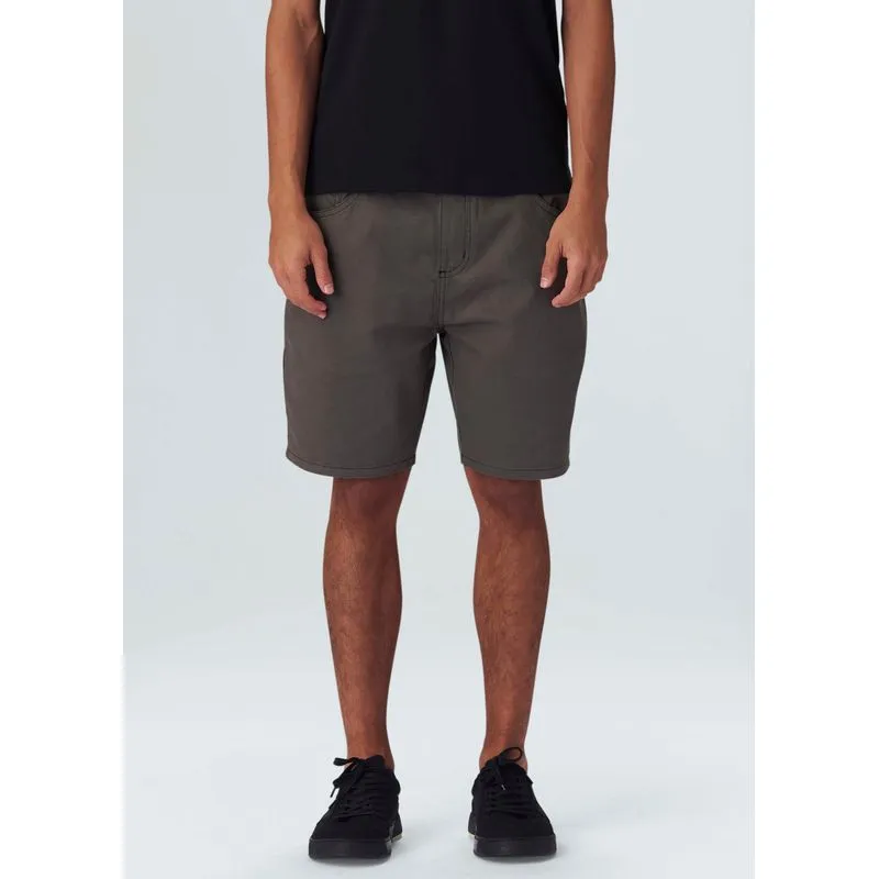 Bermuda 5 pockets basic - cinza - 40