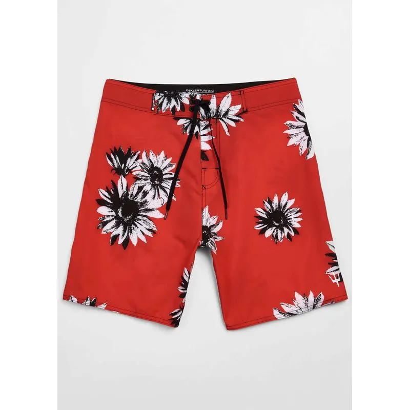 Bermuda surf yellow sunflower - vermelho - 46