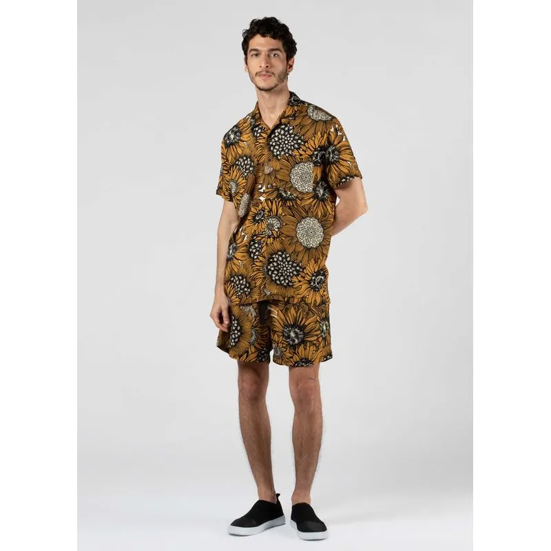 Bermuda sunflower Bermuda pj sunflower - amarelo - GG