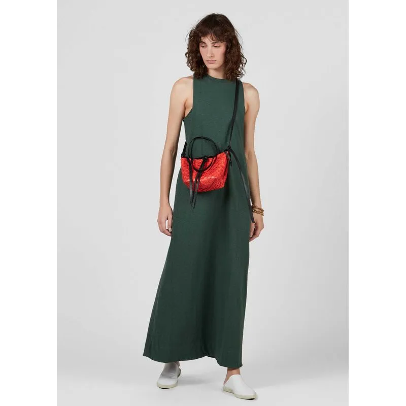 Vestido long nadador rusty - verde forest - G