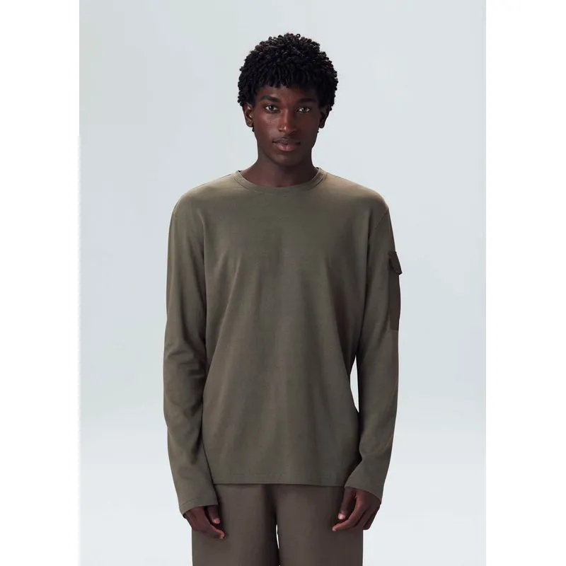 T-shirt pocket ml - verde forest - GG
