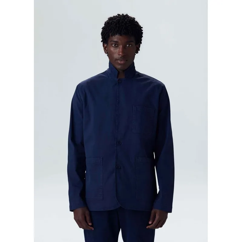 Blazer casual comfort - azul marinho - GG