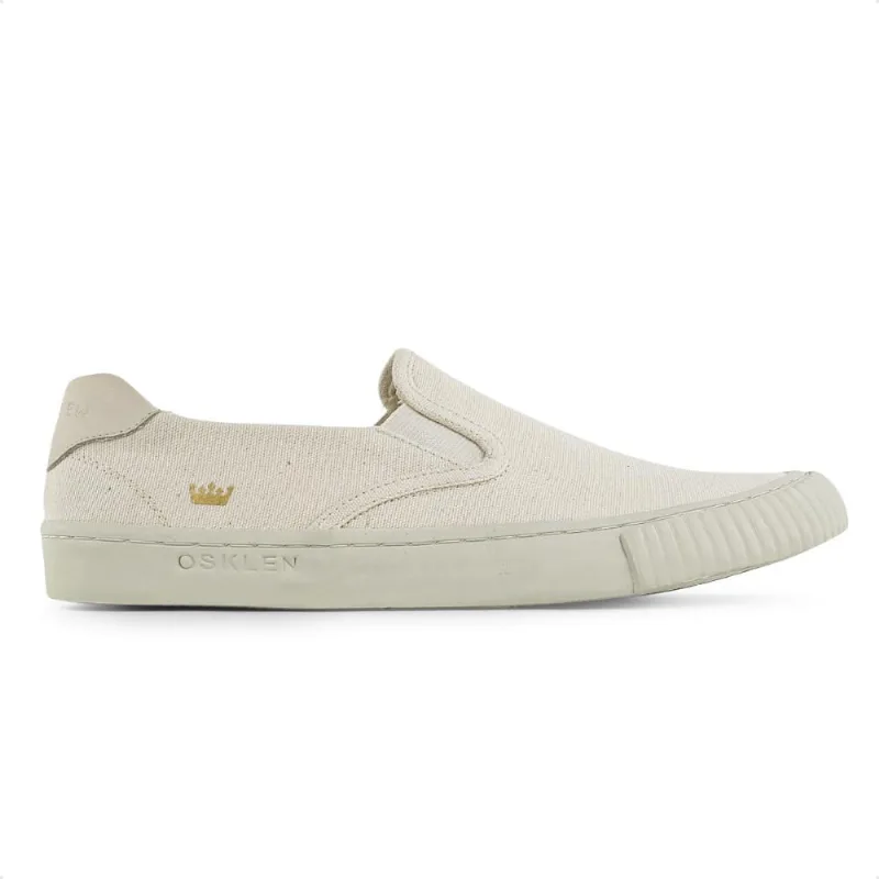 Tênis Osklen Canvas Slip On Masculino 42 / Bege / Creme
