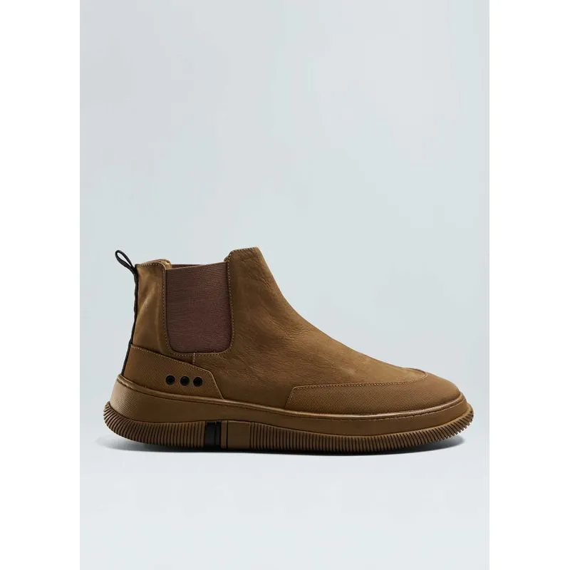 Tênis hybrid chelsea nobuck Tenis hybrid chelsea nobuck masc - bege - 42