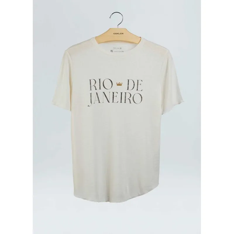 Tshirt rio de janeiro Tshirt fem rio de janeiro - off white - M