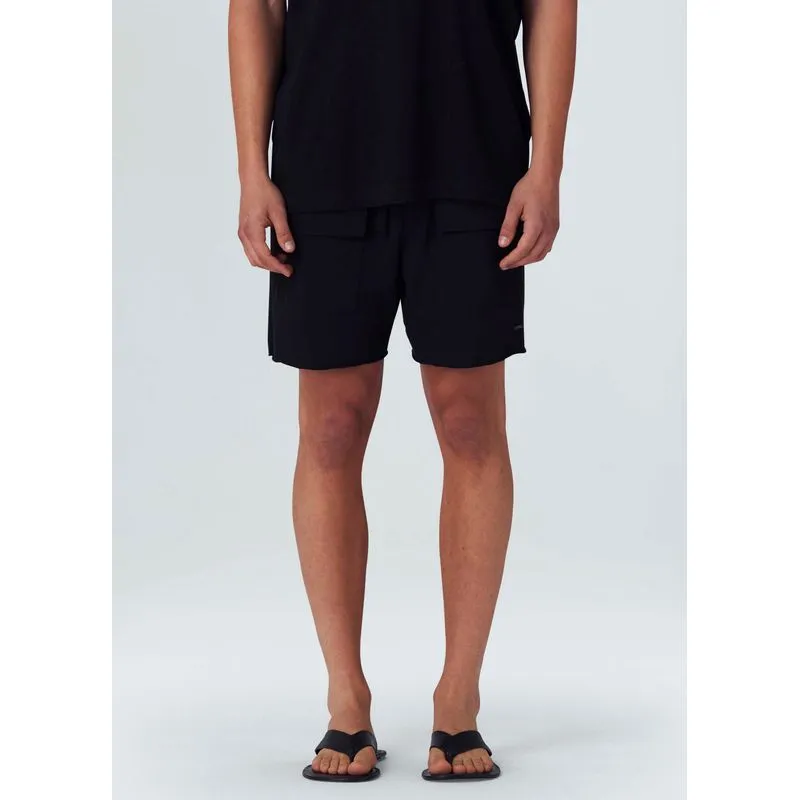 Bermuda moletom denver - preto - M