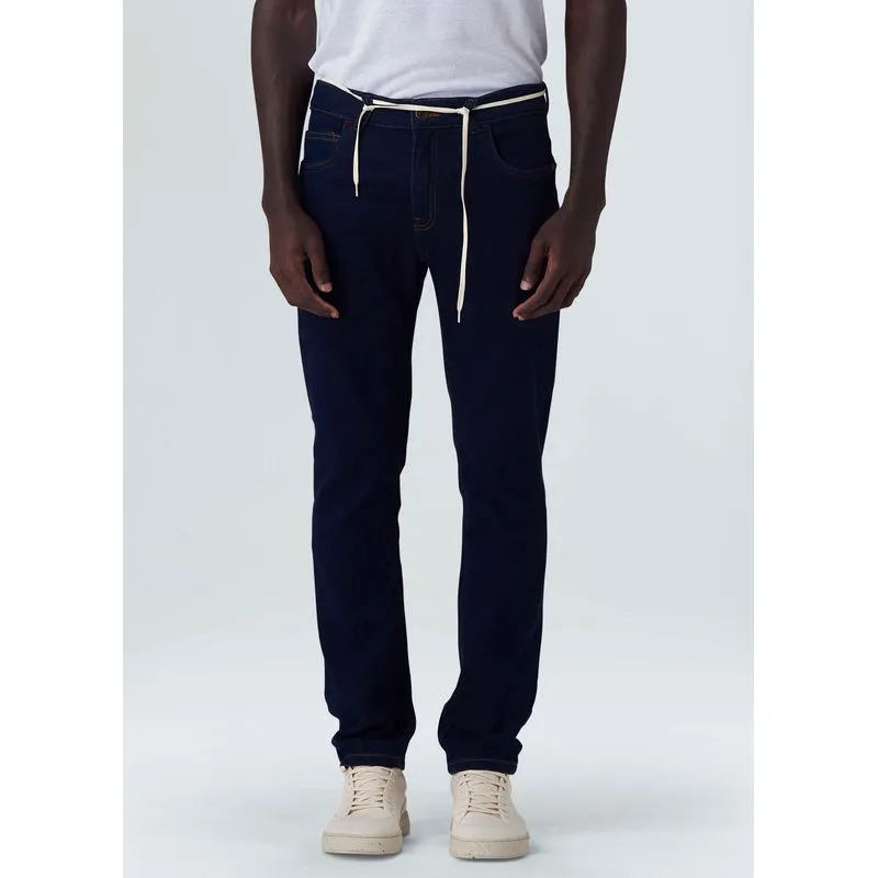 Calça jeans comfort current - azul - 44