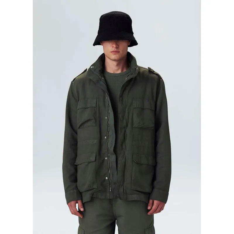 Parka utility hemp - verde forest - GG