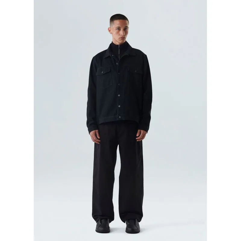 Jaqueta classic denim - preto - GG