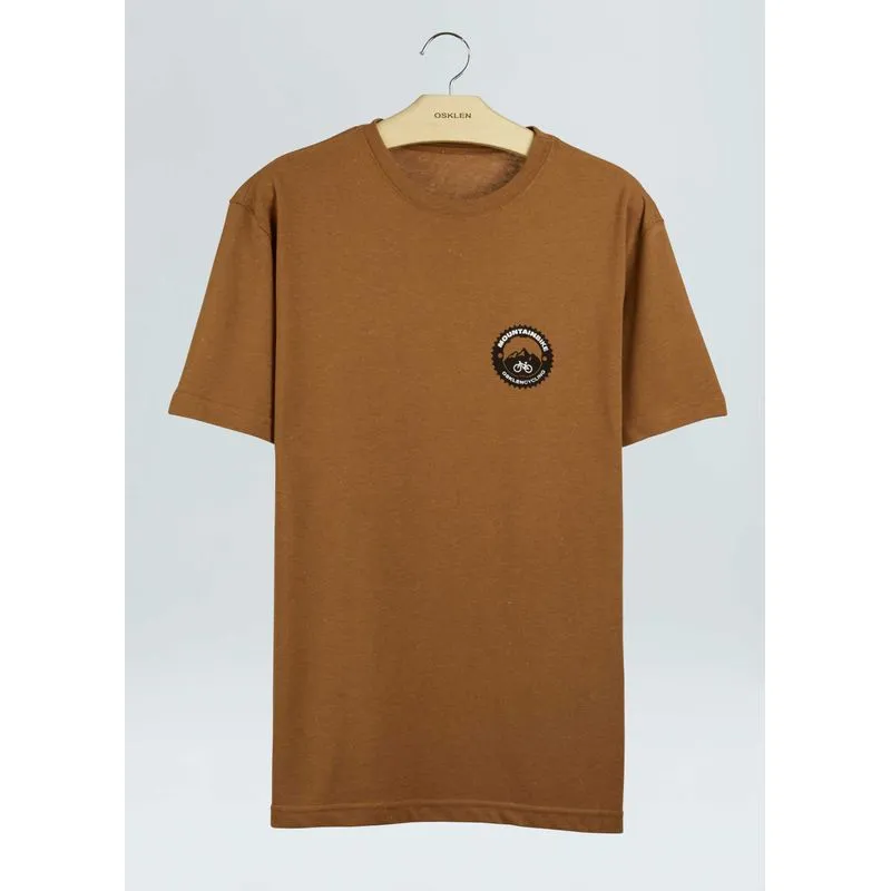 T-shirt patch mtb - caqui - G