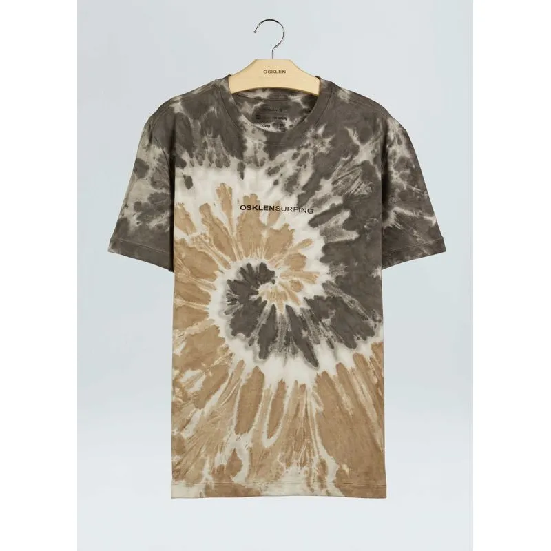 T-shirt tie dye surfing - off white - M