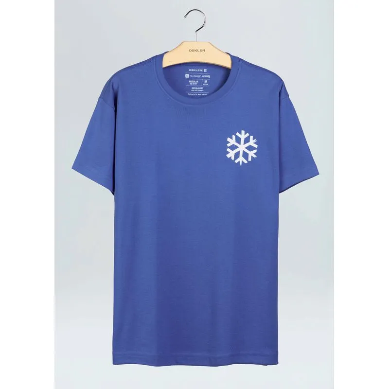 Big shirt snow sketch - azul - GG