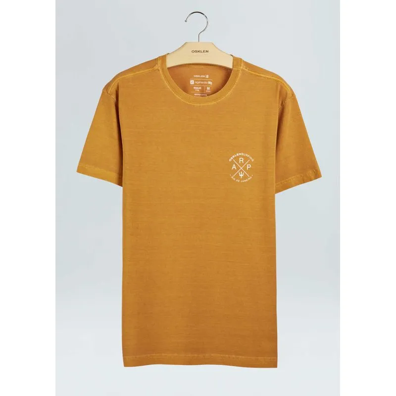T-shirt stone arpx patch - amarelo - GG