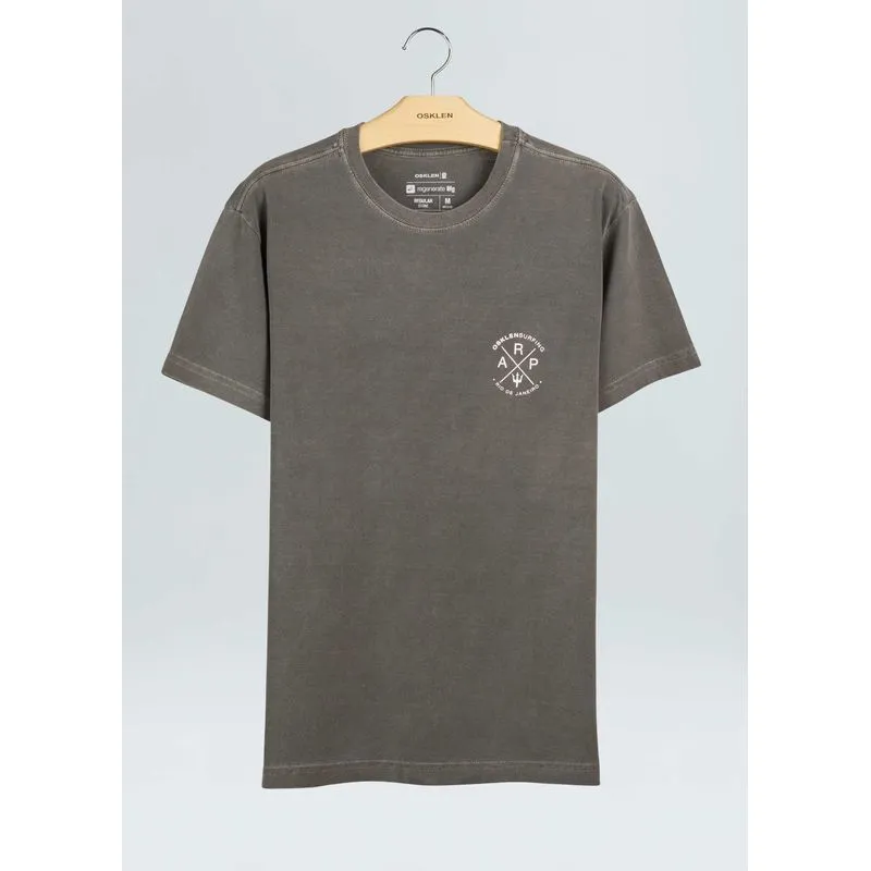 T-shirt stone arpx patch - cinza - GG