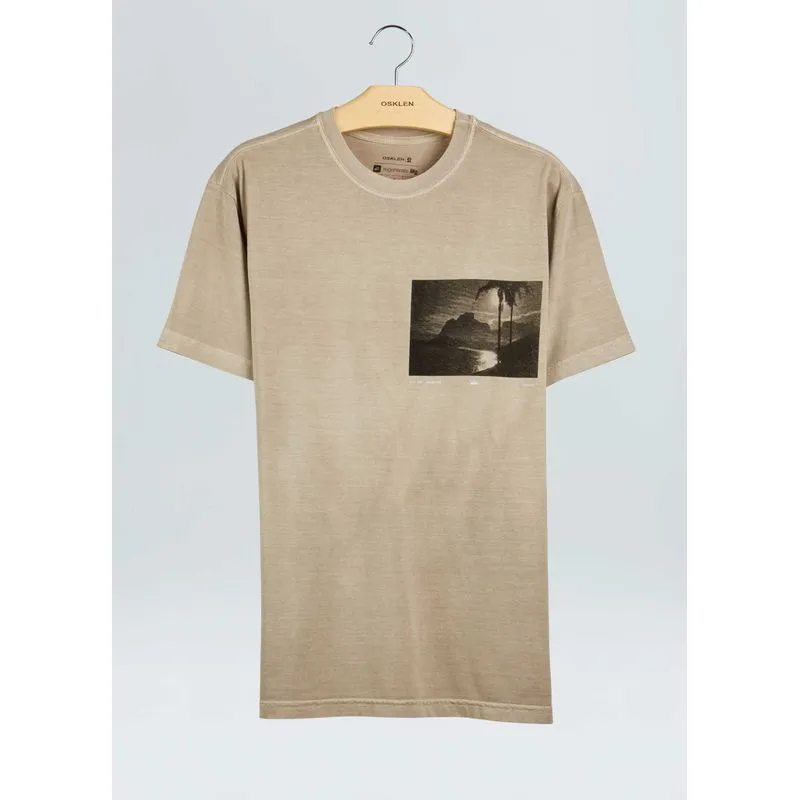 T-shirt stone rio de janeiro 2 T-shirt stone rio de janeiro 02 - bege - M