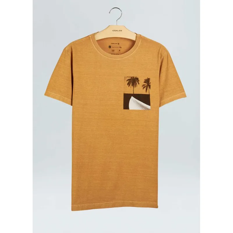 T-shirt stone ipanema composition - amarelo - P