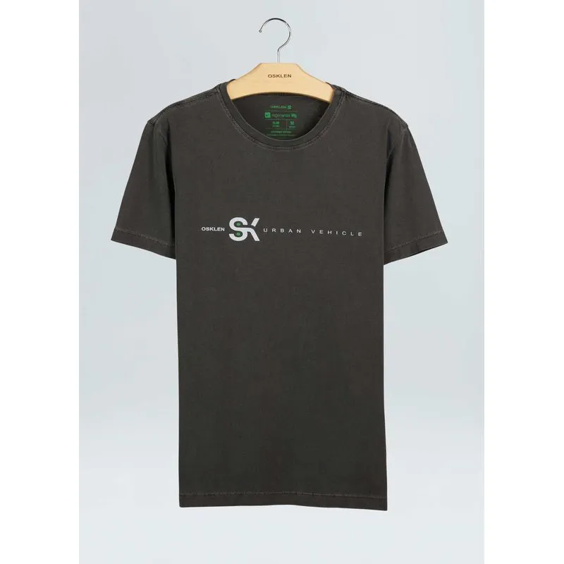 T-shirt stone sk8 urban vehicle - cinza - G