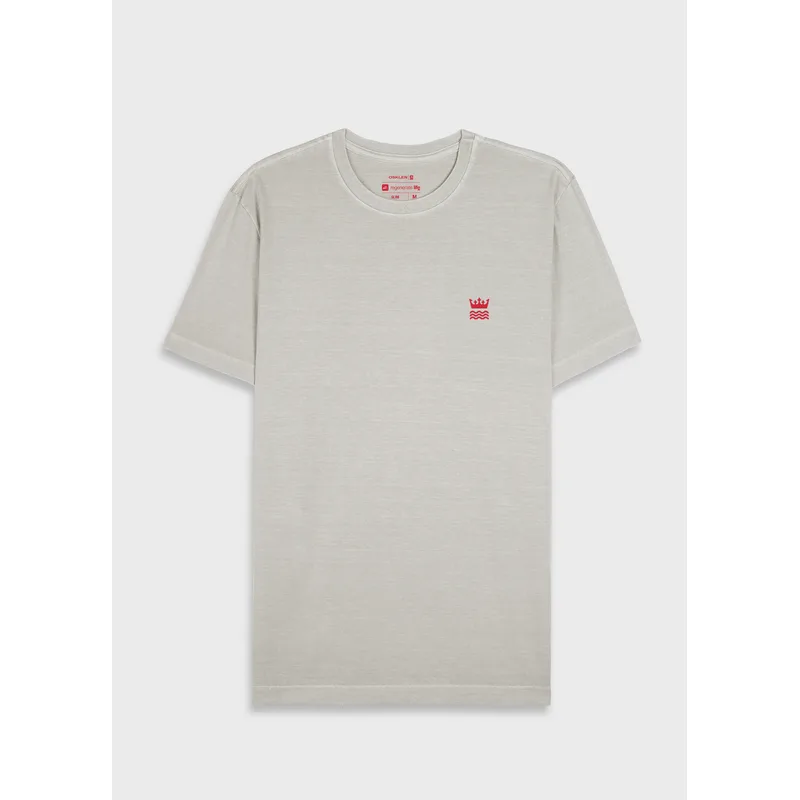T-shirt stone crown n’ waves - bege - P