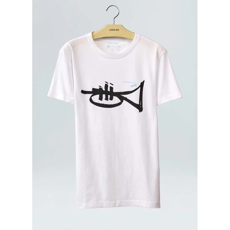 T-shirt vintage acid jazz - branco - G