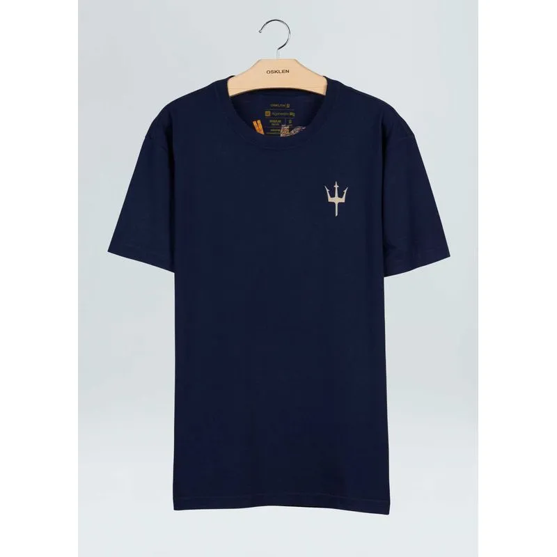 T-shirt vintage kite surf diving - azul marinho - P