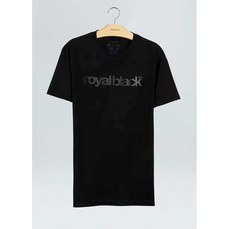 T-shirt vintage royalblack - preto - M
