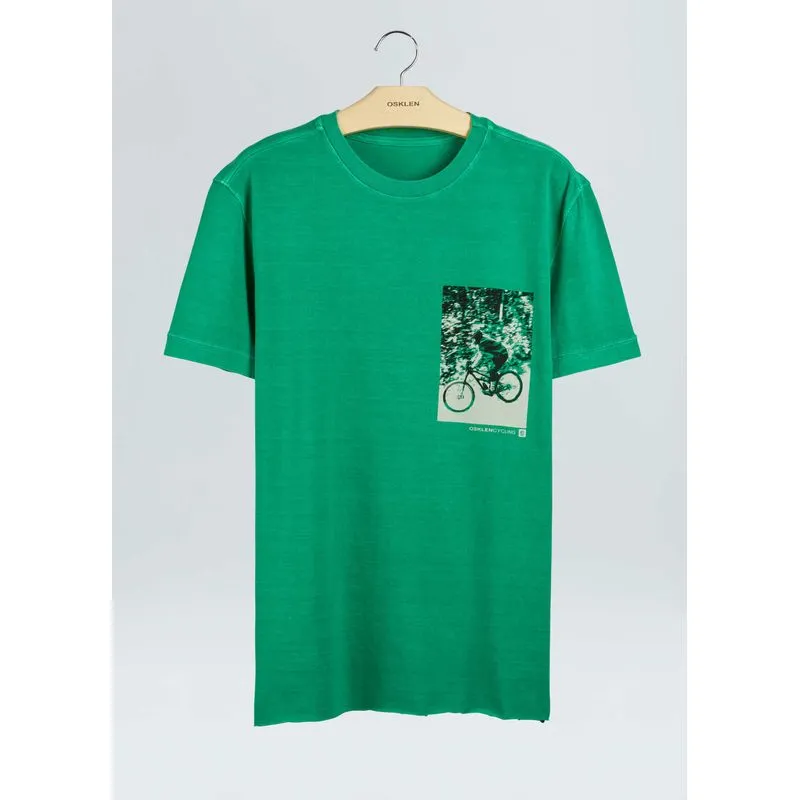 T-shirt double mtb - verde - GG