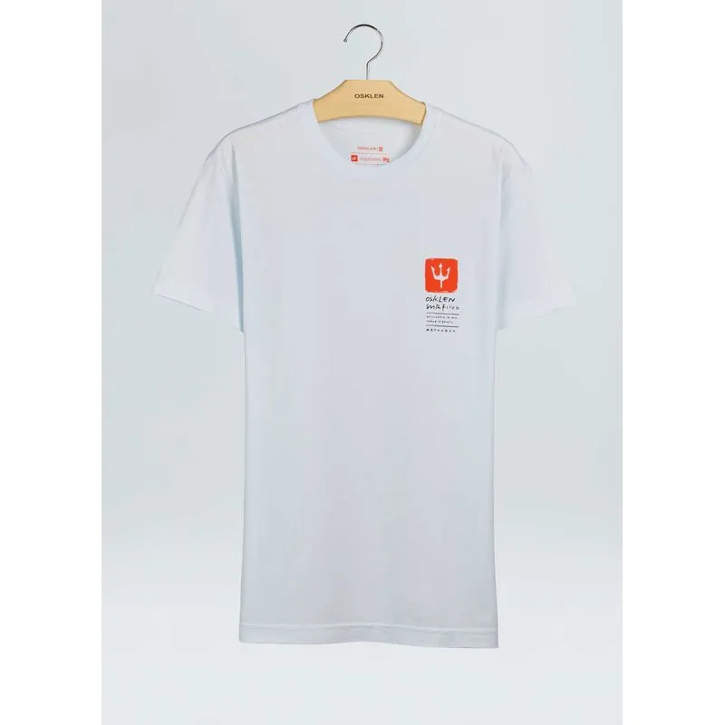 T-shirt stone color boards - branco - P