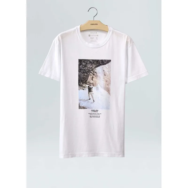 T-shirt stone trkk in the snow - branco - GG