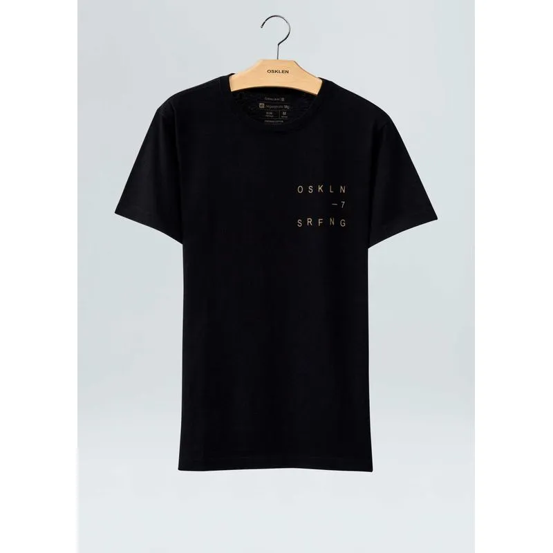 T-shirt vintage oskl - preto - P