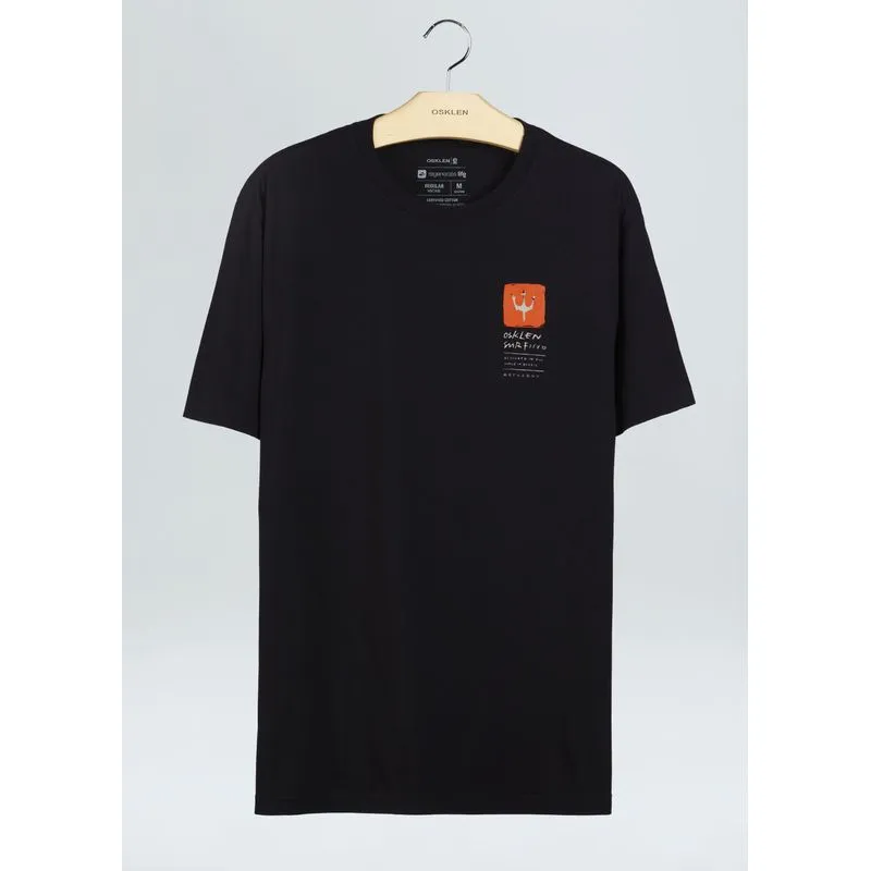 T-shirt vintage color boards - preto - GG