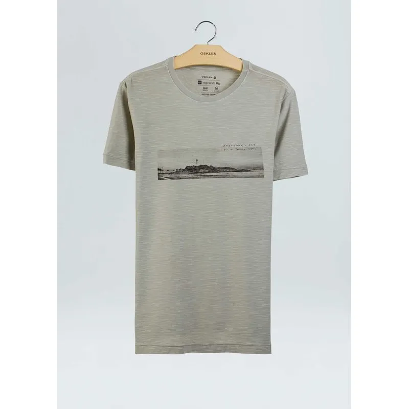 T-shirt rough arpoador - branco - M