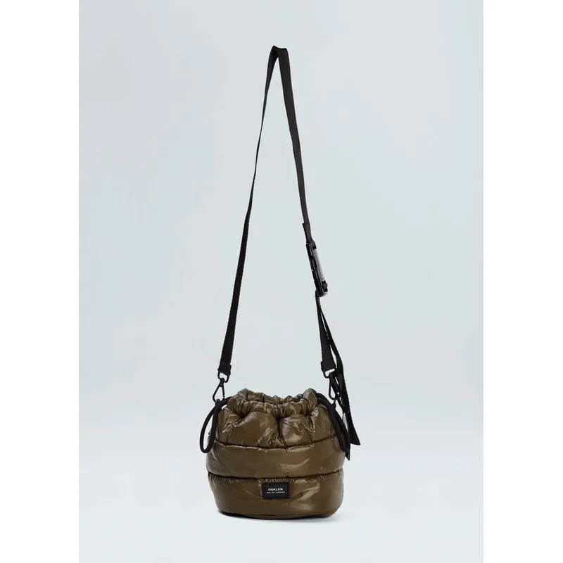 Bolsa bucket line matelassê Bolsa bucket line matelasse - verde forest - UN