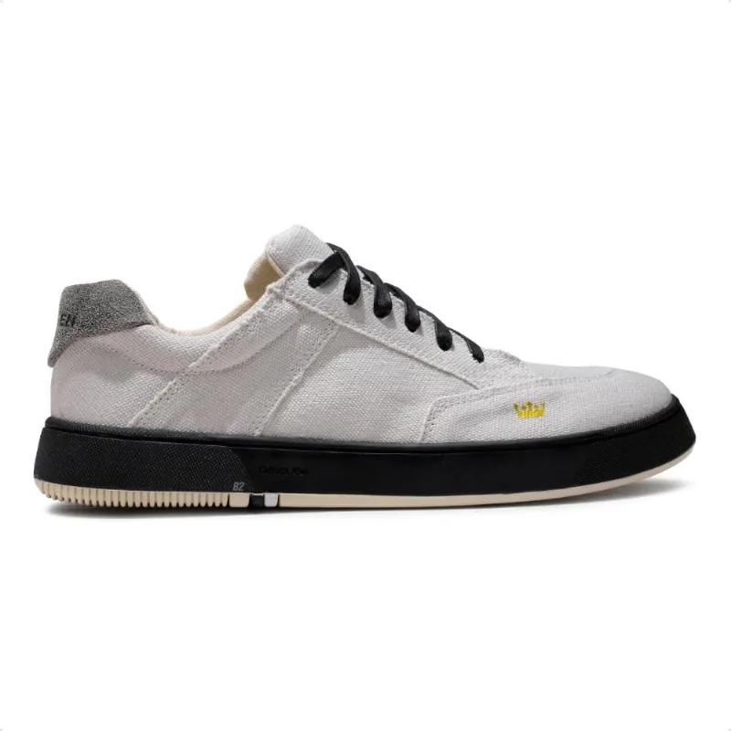 Tênis Osklen Soho Lona Black Sole Masculino 39 / Cinza / Preto