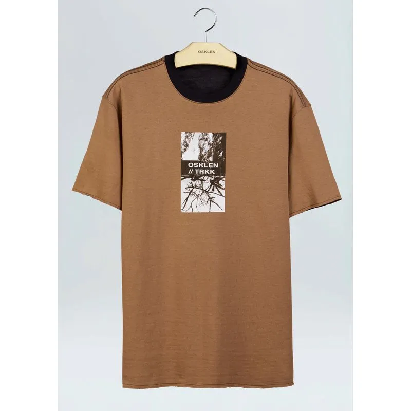 T-shirt double trkk roots - bege - M
