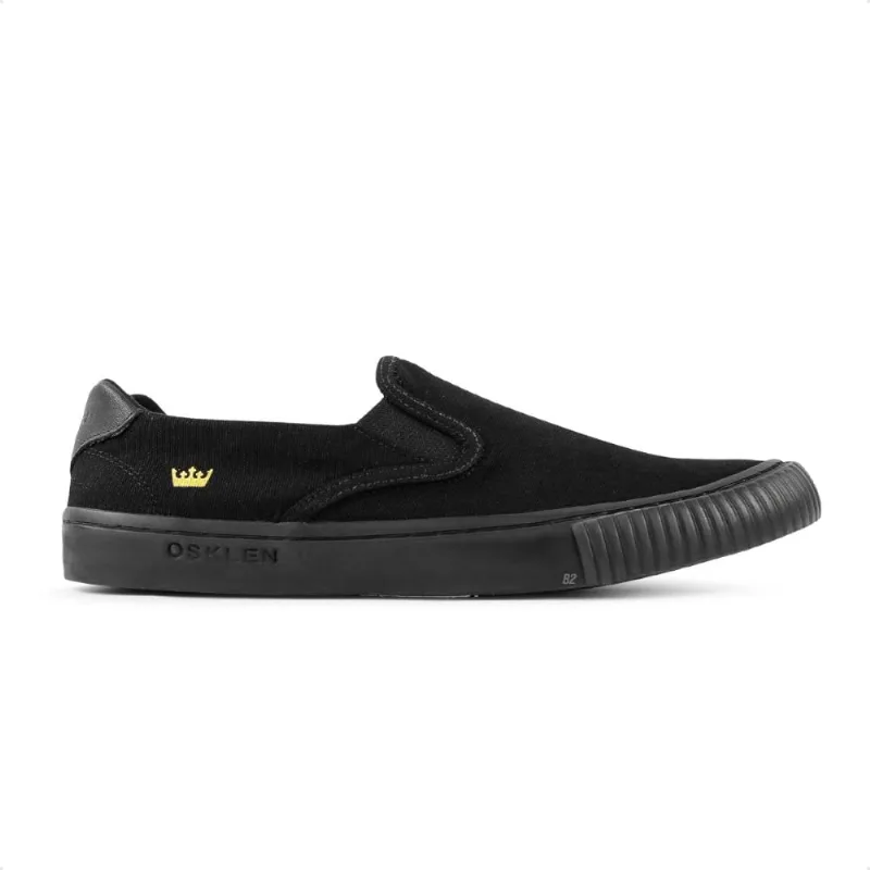 Tênis Osklen Canvas Slip On Masculino 39 / Preto / Black
