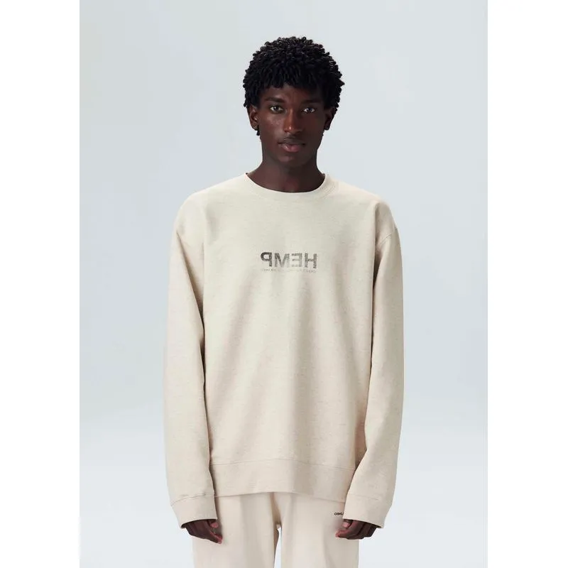 Moletom hemp - natural - M