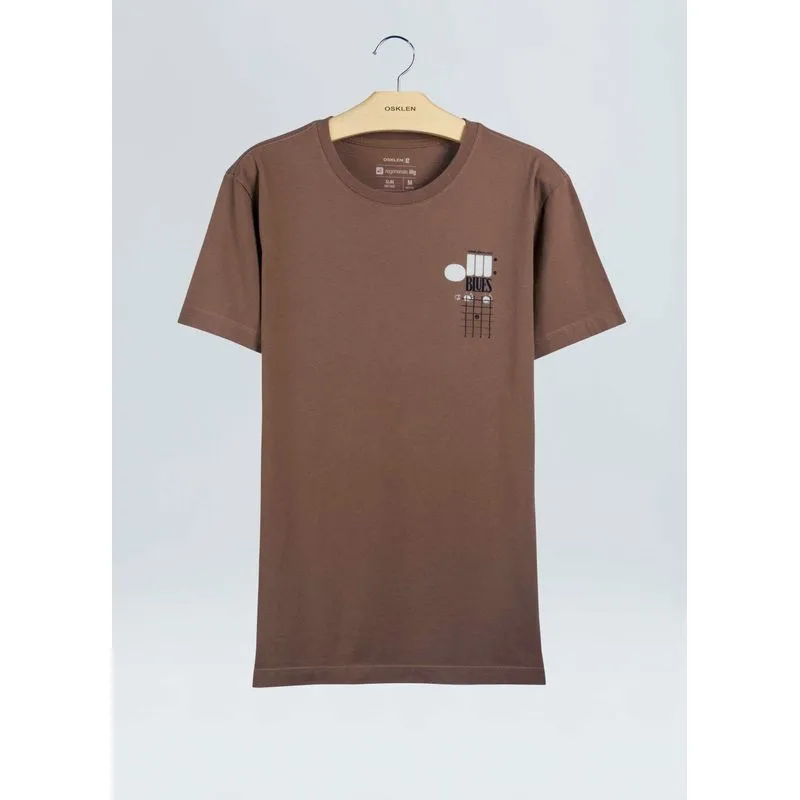 T-shirt vintage blues - caqui - P