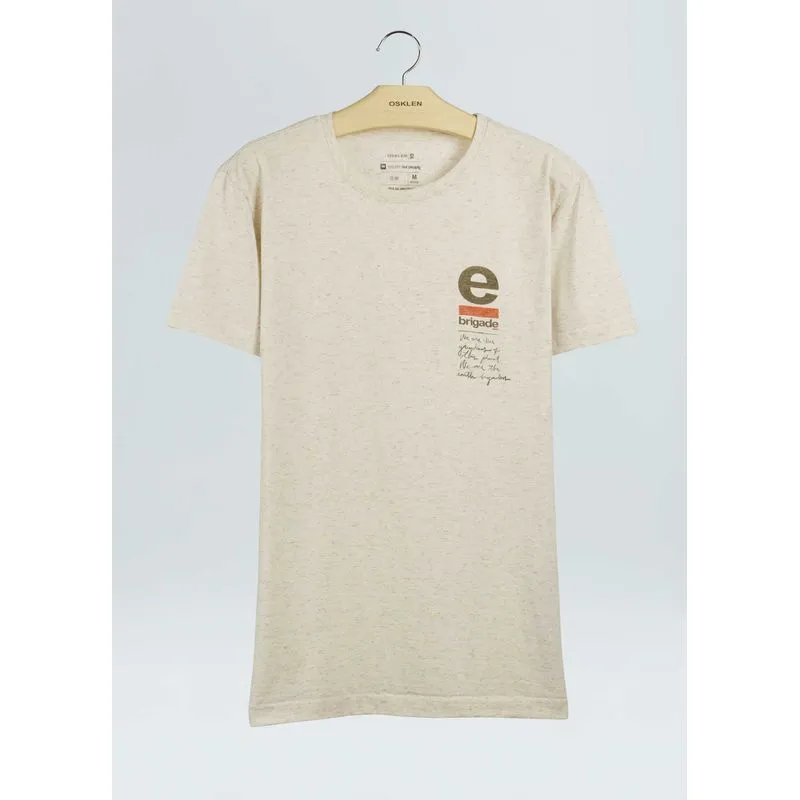 T-shirt juta e brigade - natural - G