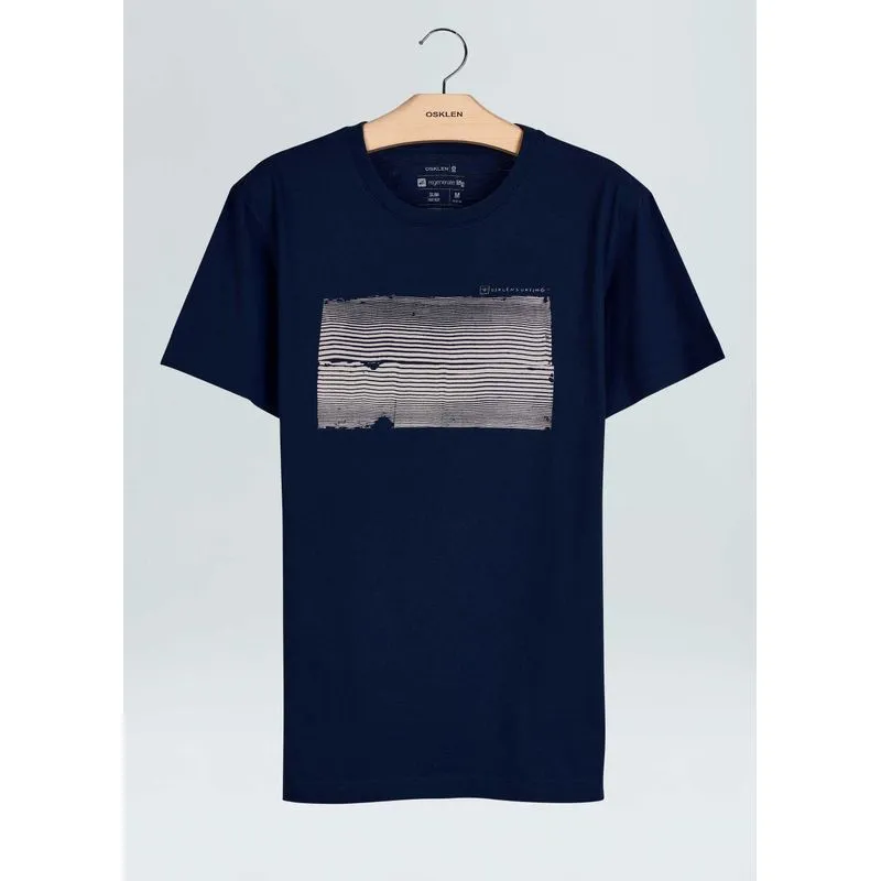 T-shirt vintage grafico - azul marinho - GG