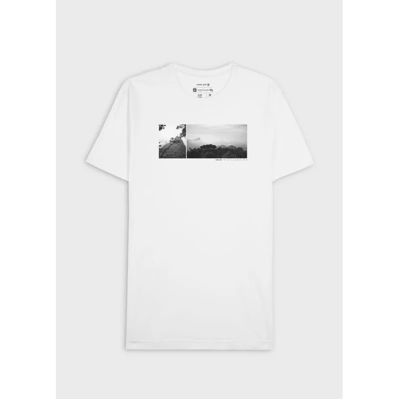 T-shirt stone rio landscape - branco - P