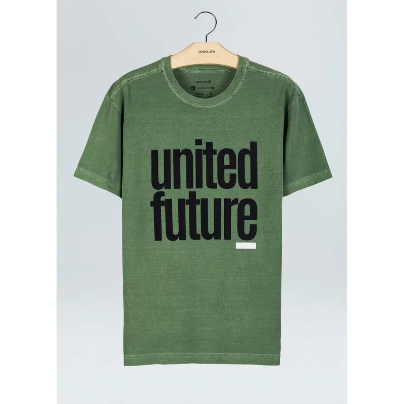 T-shirt stone united future - verde - G
