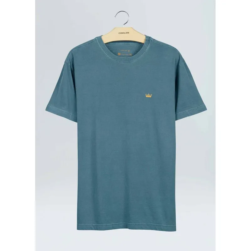 T-shirt stone coroa colors - azul - GG