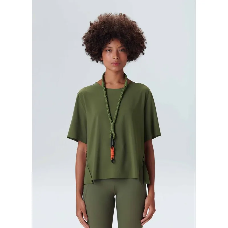 Blusa superlight t-shirt - verde forest - P