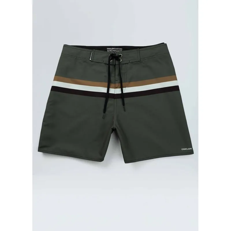 Bermuda surf soho stripes - verde forest - 40