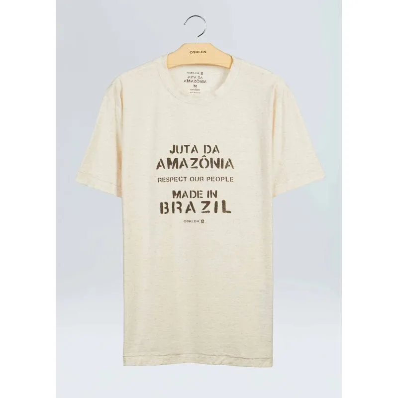 T-shirt juta made in brazil mc - off white - M