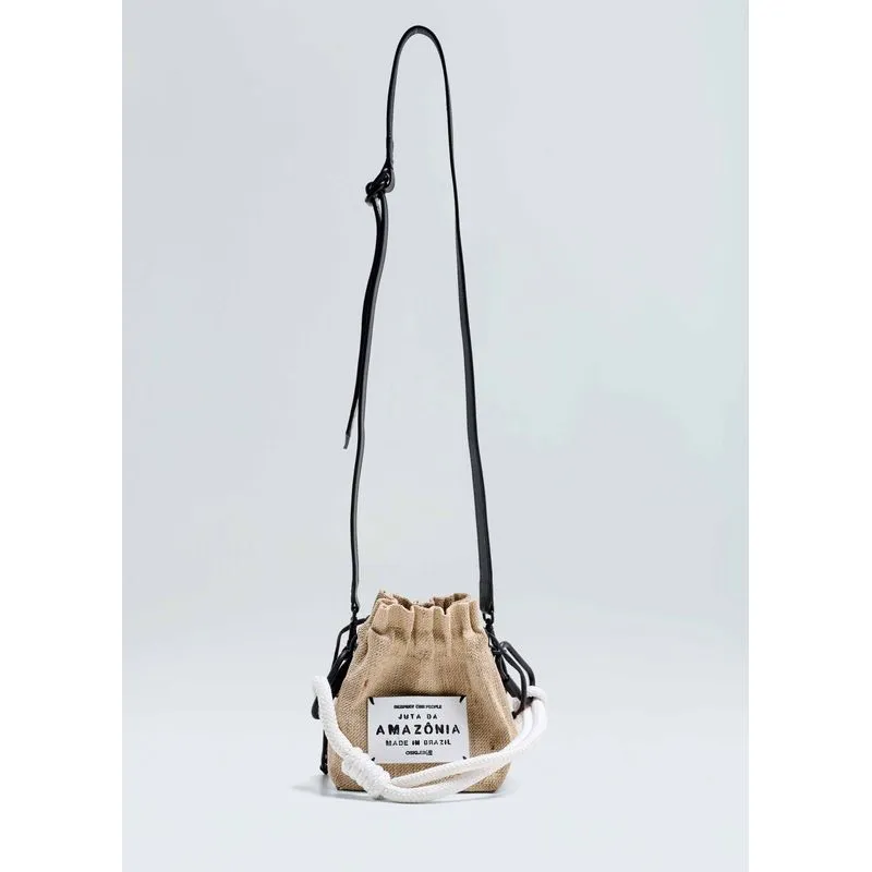 Bolsa juta coulisse small - natural - UN