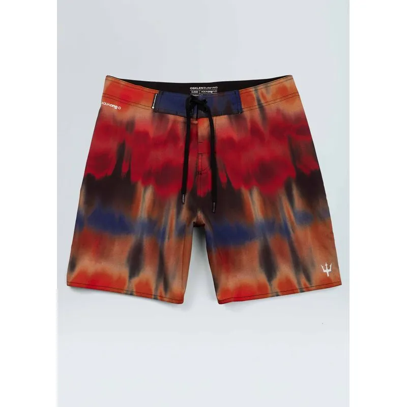 Bermuda surf tie dye blur - preto - 42