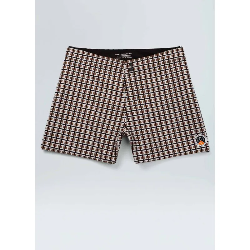 Short surf geometric ocre - bege - 44