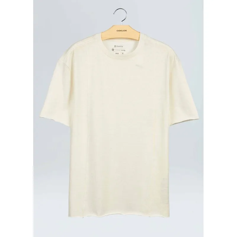T-shirt recorte yogue - areia - M
