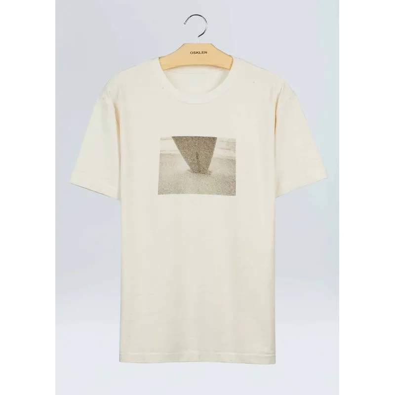 T-shirt double three boards - off white - G